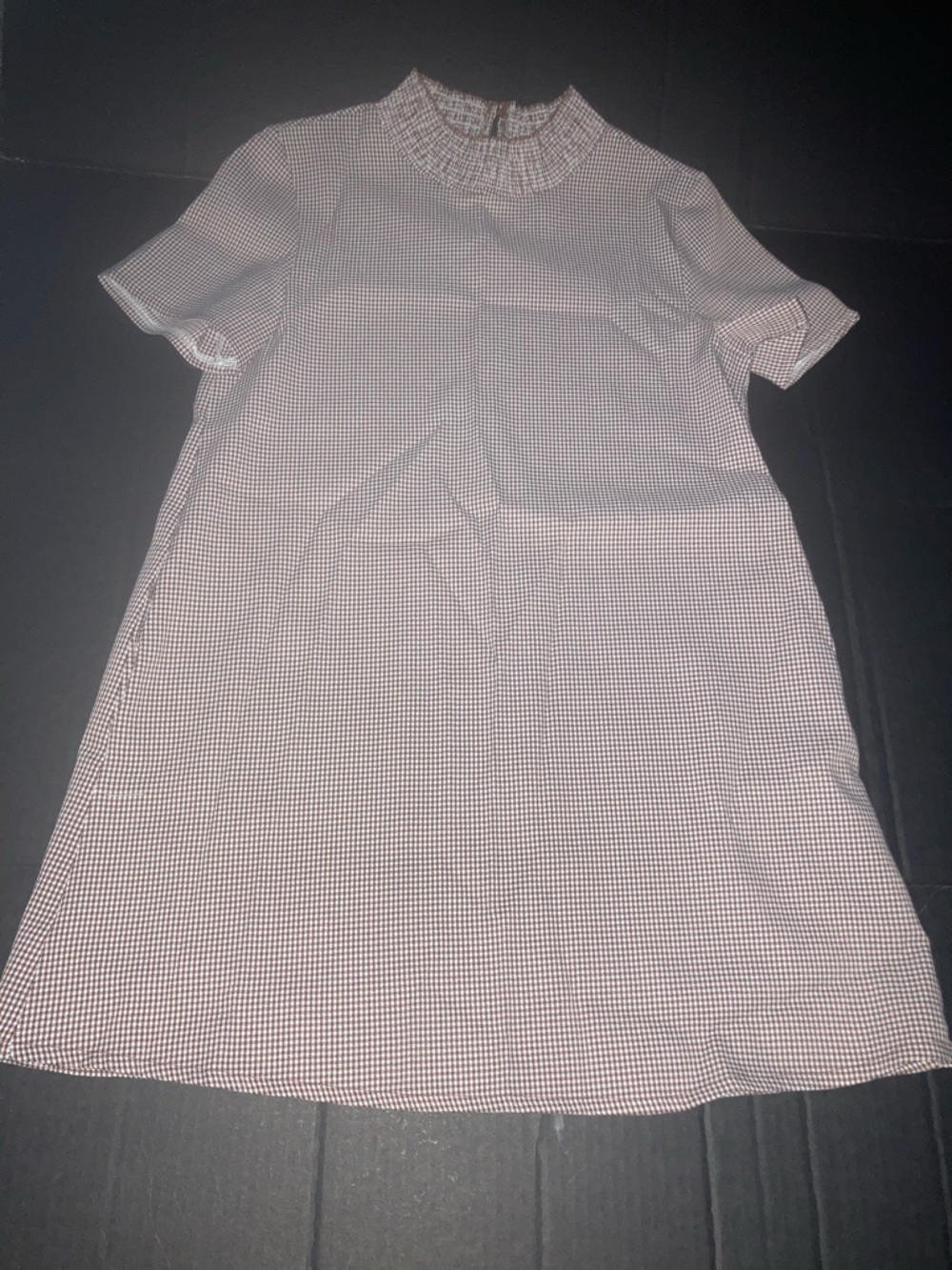Very J Small-Check dress